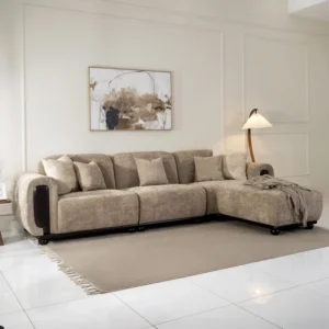 Grey Drew Corner Sofa