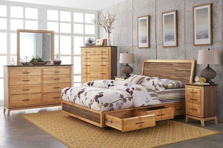 Natural Wood Furniture in Dubai