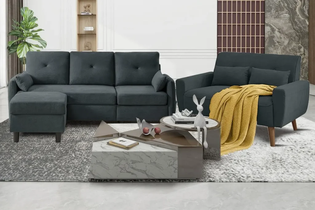 Custom made fabric sofa Dubai