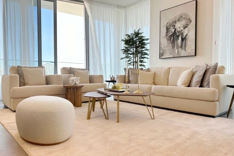 Cozy Living Room with Natural Light