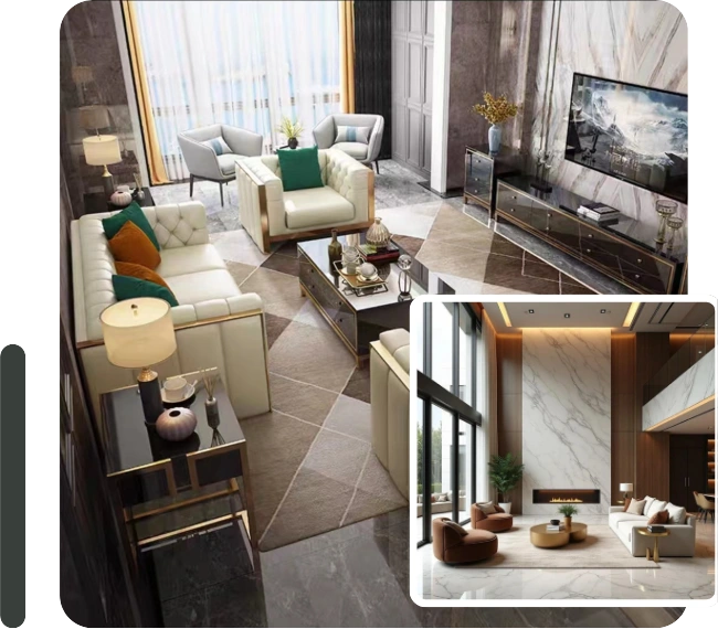 Plush Living Room Armchair