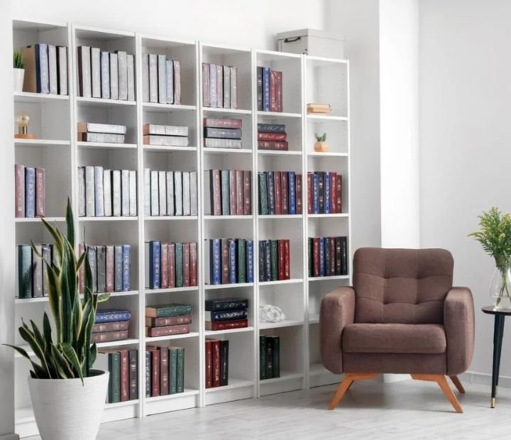 Custom made bookshelves Dubai