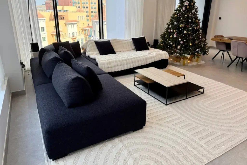 Custom L shape sofa Dubai