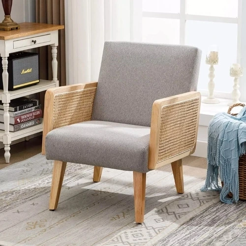 Modern wooden accent chair Dubai