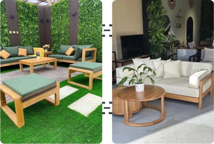 Luxury resort outdoor furniture