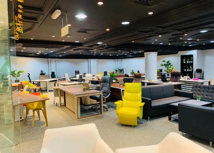 Custom office furniture carpentry