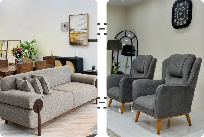 Sofa installation by experts