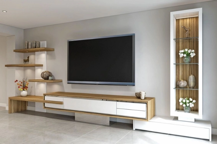Modern custom TV wall Dubai