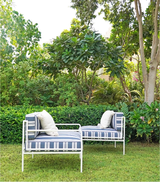 Custom outdoor furniture Dubai