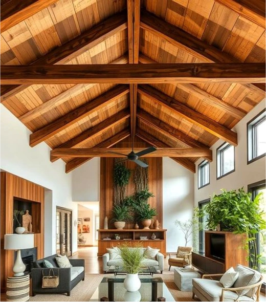 Custom wood ceiling Dubai