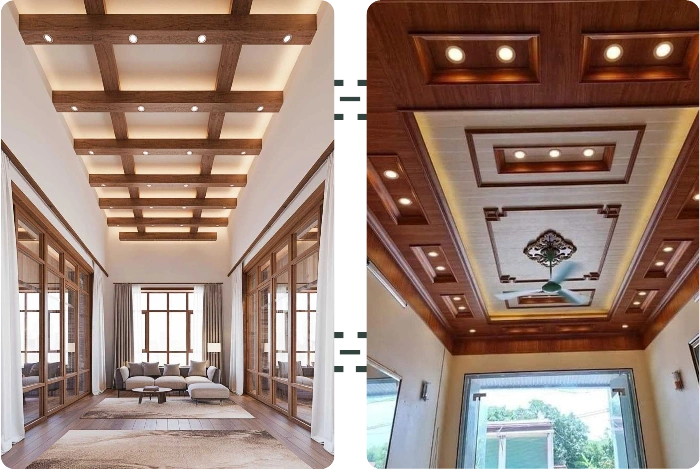 Premium timber ceiling Dubai
