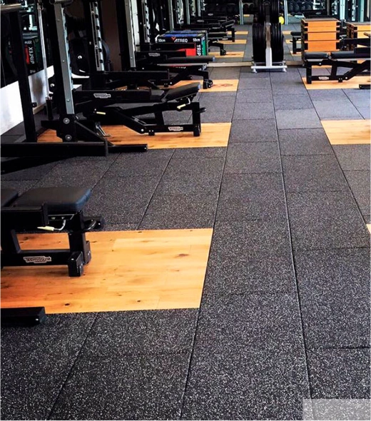 Durable rubber floor Dubai