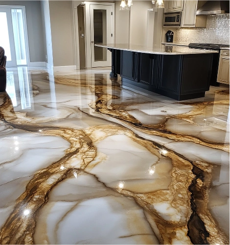 Residential epoxy flooring Dubai