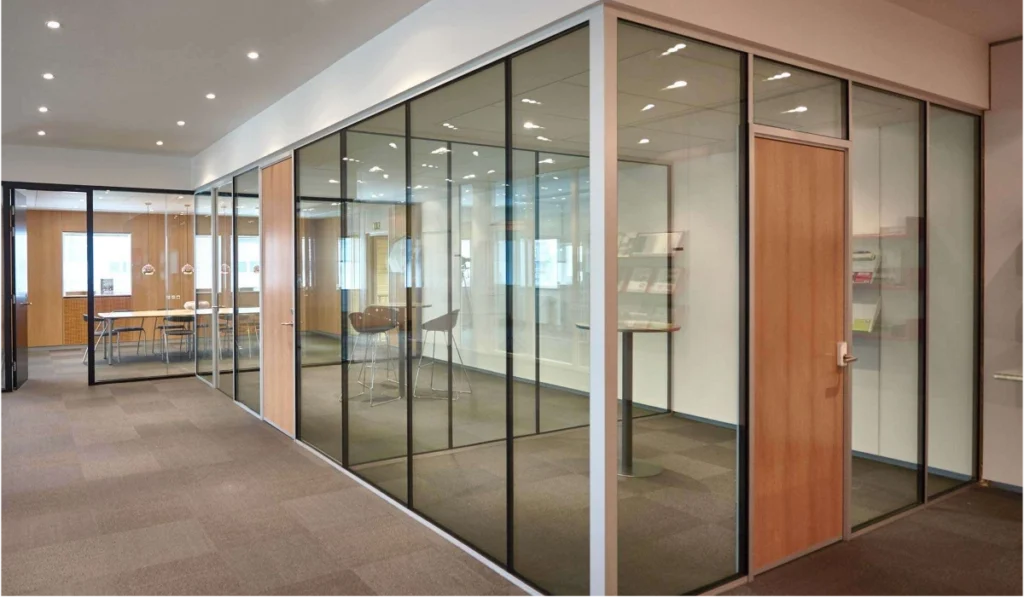 Professional glass partition installers Dubai