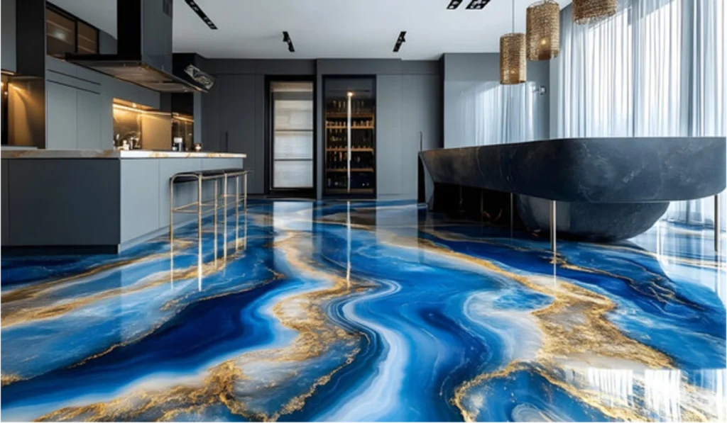 Industrial epoxy flooring system