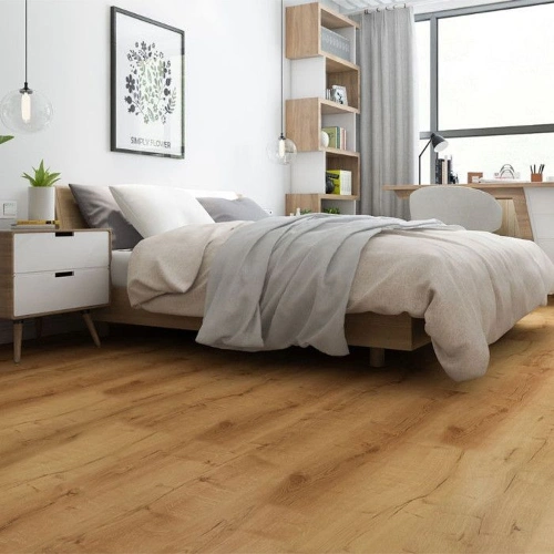 Luxury SPC flooring installation