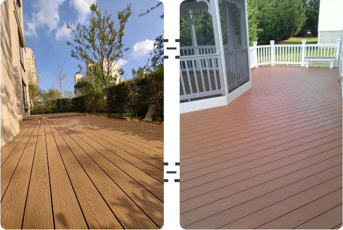 Luxury WPC decking Dubai