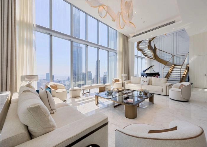 Recently completed modern villa renovation Dubai