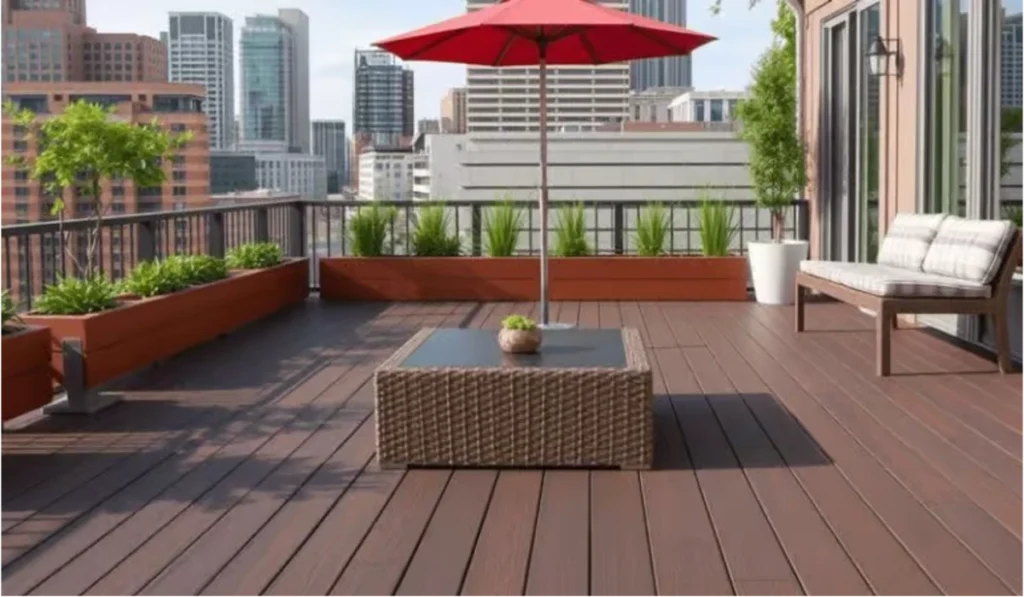 WPC outdoor decking Dubai