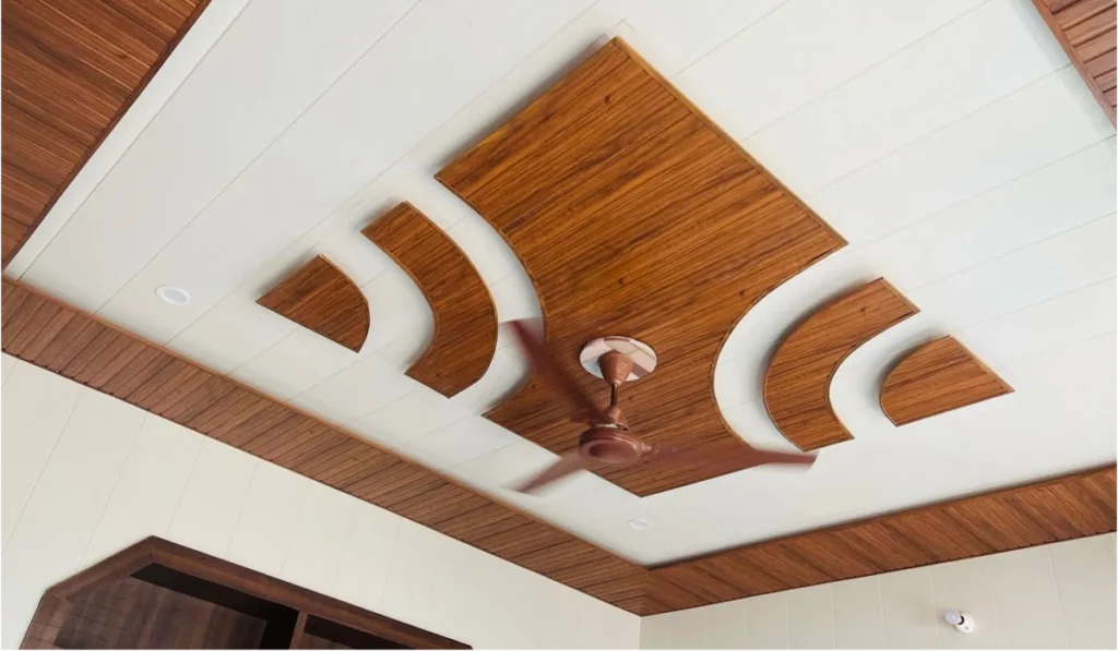PVC false ceiling installation