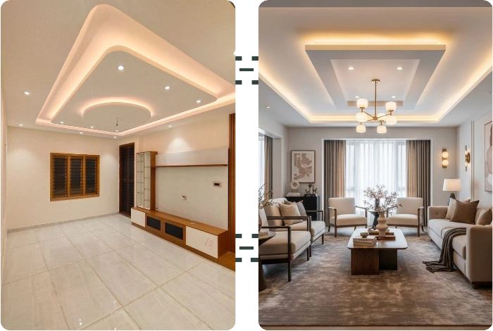 Luxury room ceiling Dubai