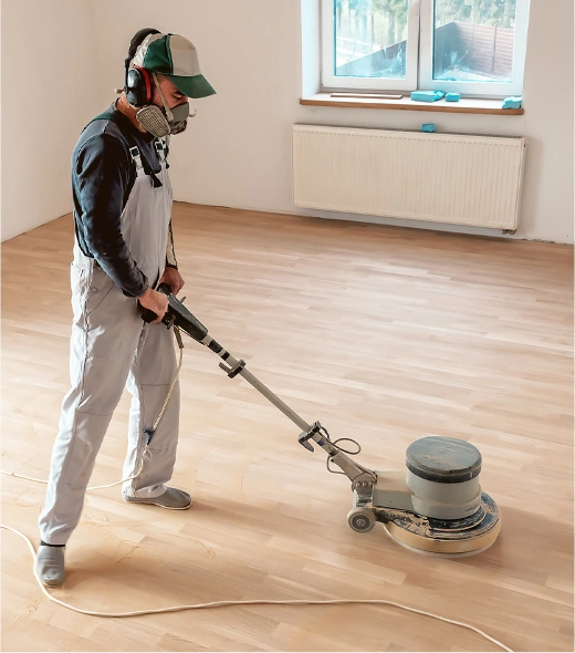 Luxury floor refinishing service