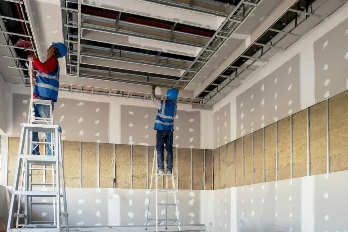 Professional gypsum work solutions in Dubai