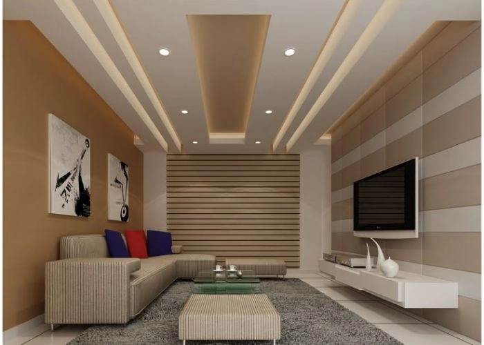 Reception Gypsum Ceiling Dubai