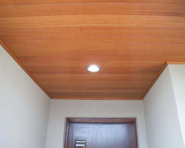 Professional team installing soffit ceiling Dubai