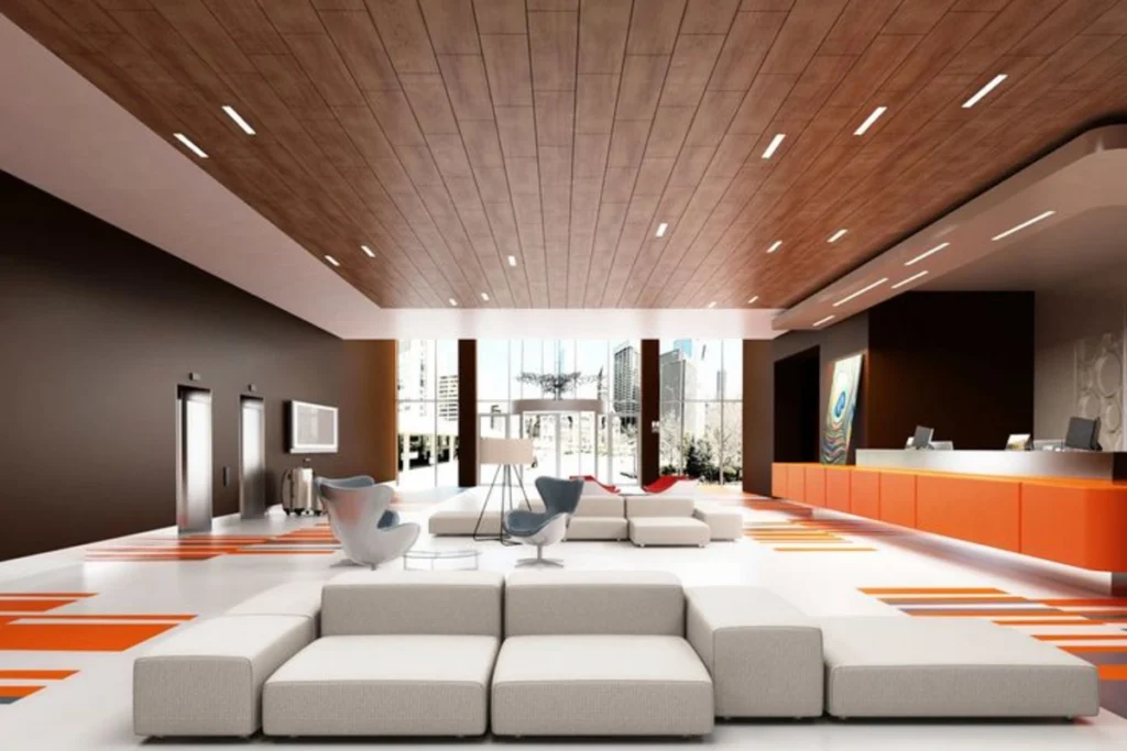 Home wooden ceiling Dubai