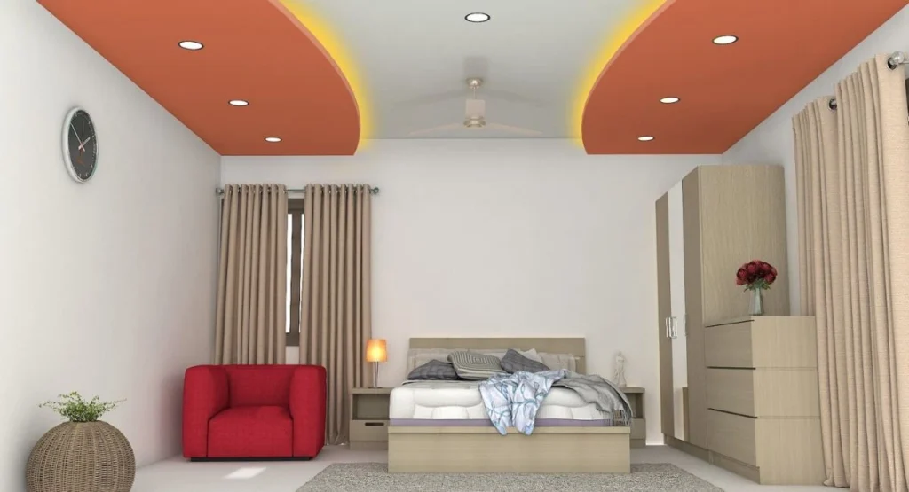 Acoustic false ceiling for noise reduction