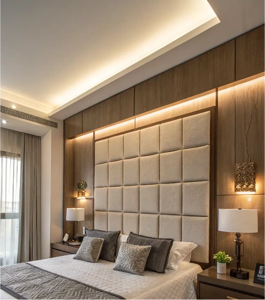 Custom bedroom headboard Dubai