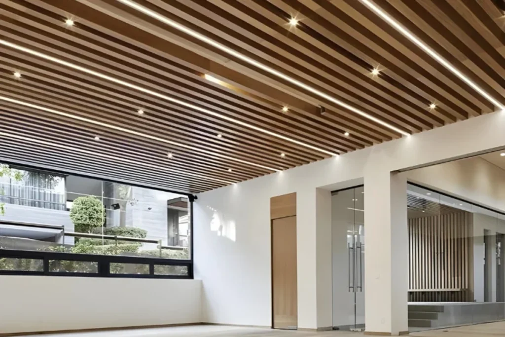 Timber ceiling panels Dubai