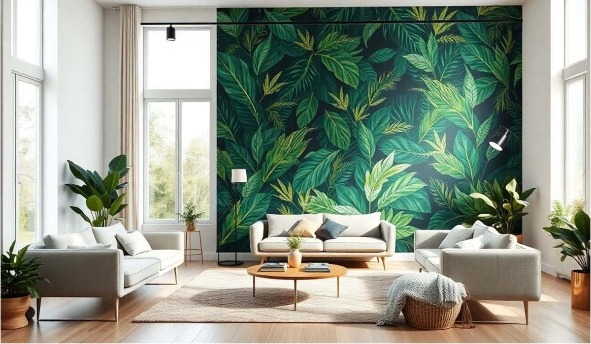 Professional wallpaper installation