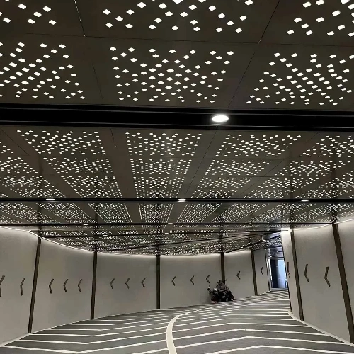 Perforated acoustic ceiling Dubai