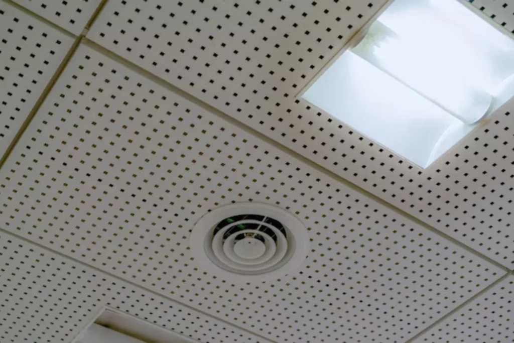 Acoustic perforated ceiling Dubai