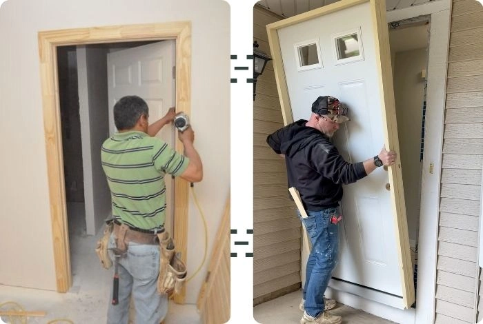 Elegant doors for a modern home.