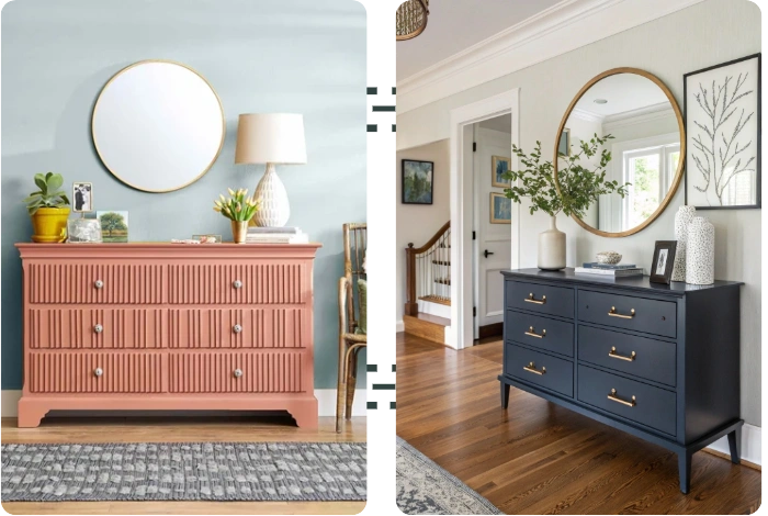 Stylish color palettes for your furniture makeover.