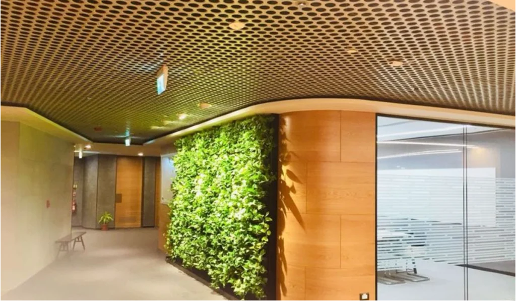 Suspended perforated ceiling Dubai