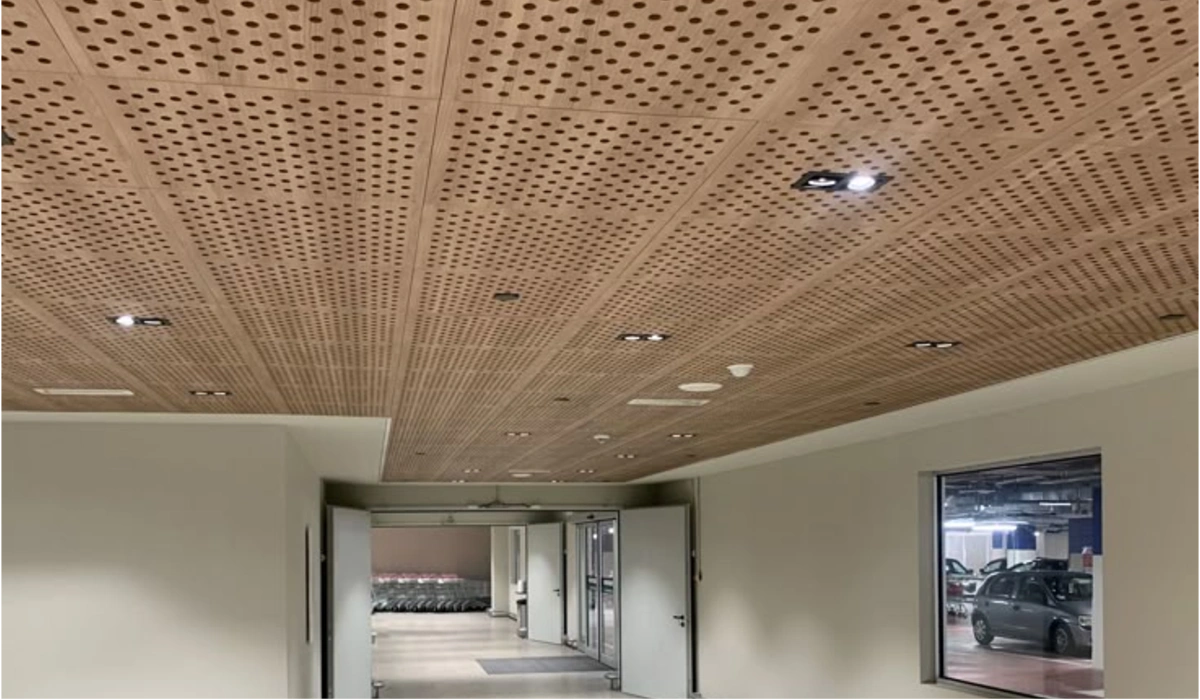 Perforated ceiling advantages