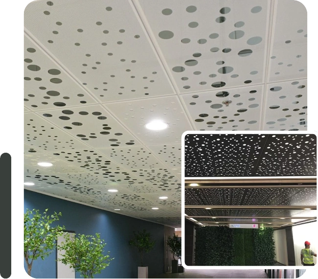 Perforated ceiling installers Dubai