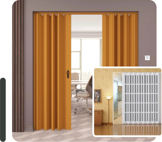 Expert fitting of high-quality folding doors