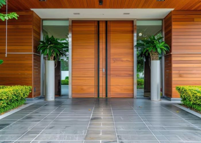 High-quality walnut finish for offices.