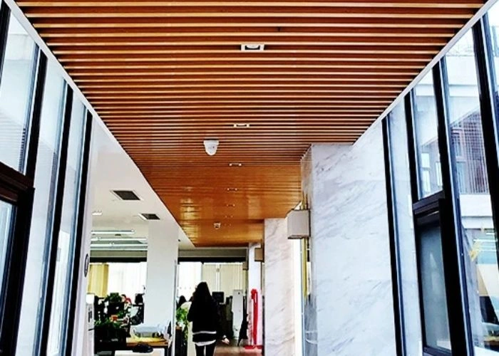 Finished Retail Store Aluminium Ceiling