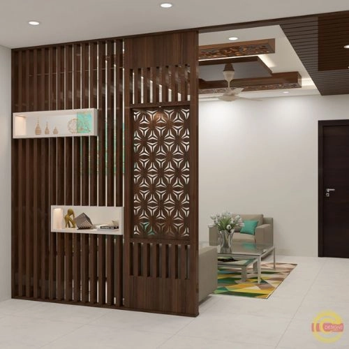 Beautiful artistic room divider design.