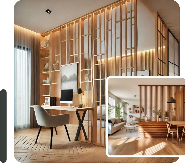 Modern decorative screens for every space.