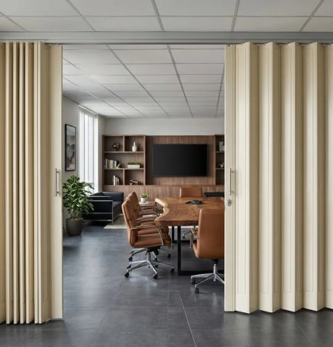 Flexible PVC doors for home privacy