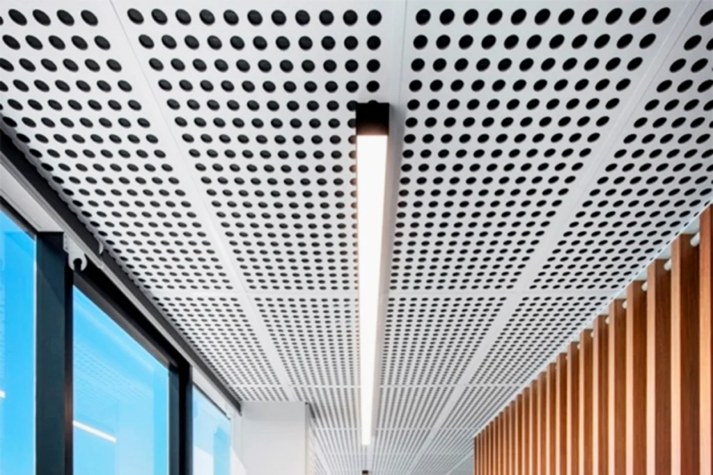 Suspended perforated ceiling Dubai